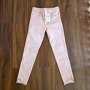 Colombian Hyperstrech Mid-Rise Skinny Jeans Pink - Usa Size 3